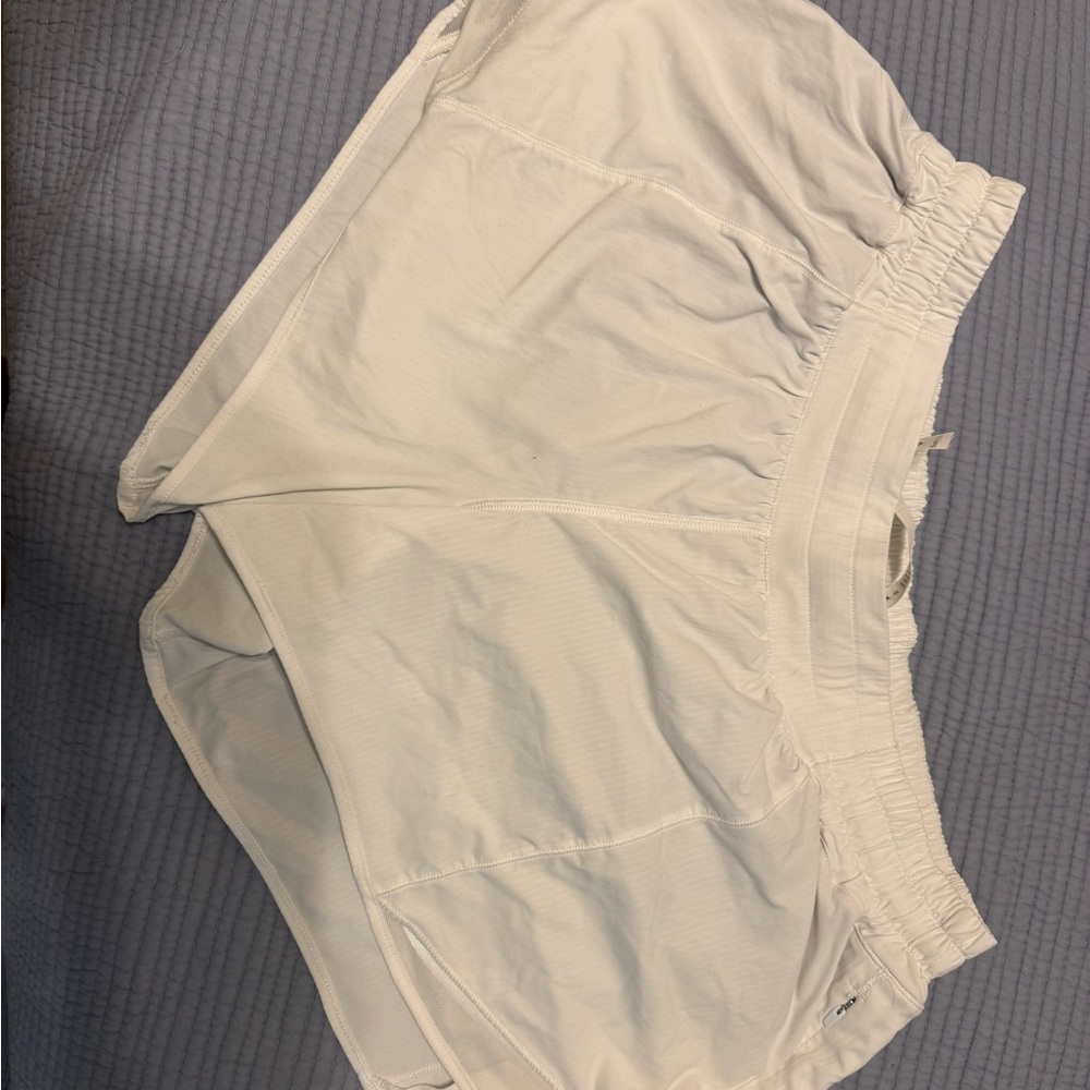 White Lululemon Shorts